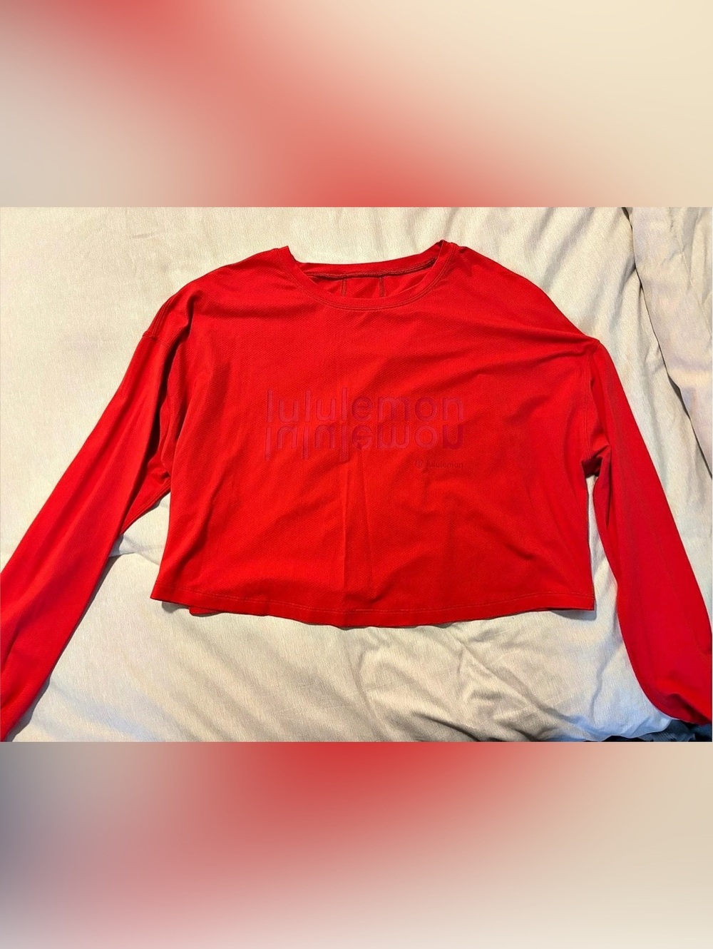 Lululemon Long-Sleeve cropped Shirt